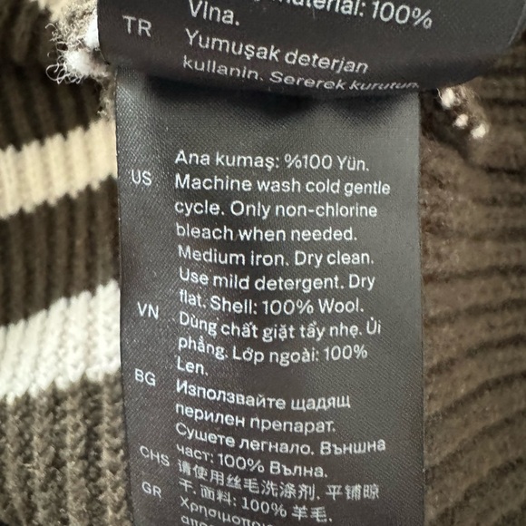 COS striped wool sweater - Picture 5 of 5